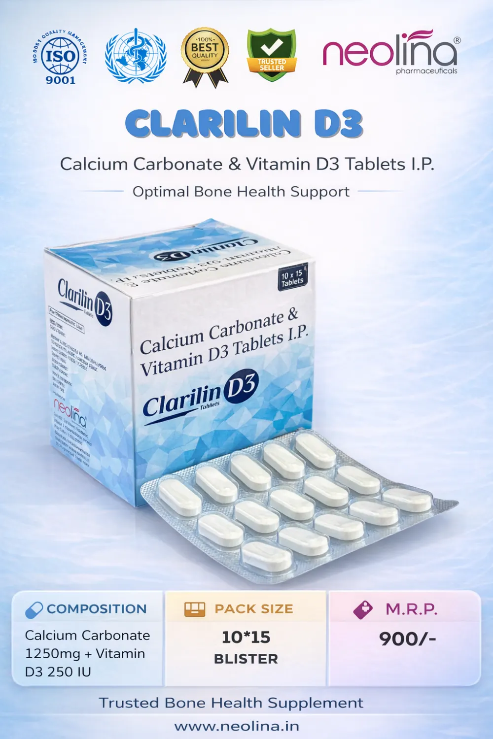 CLARILIN D3 pack