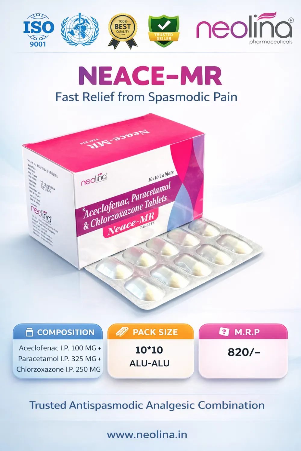 NEACE MR ™ pack