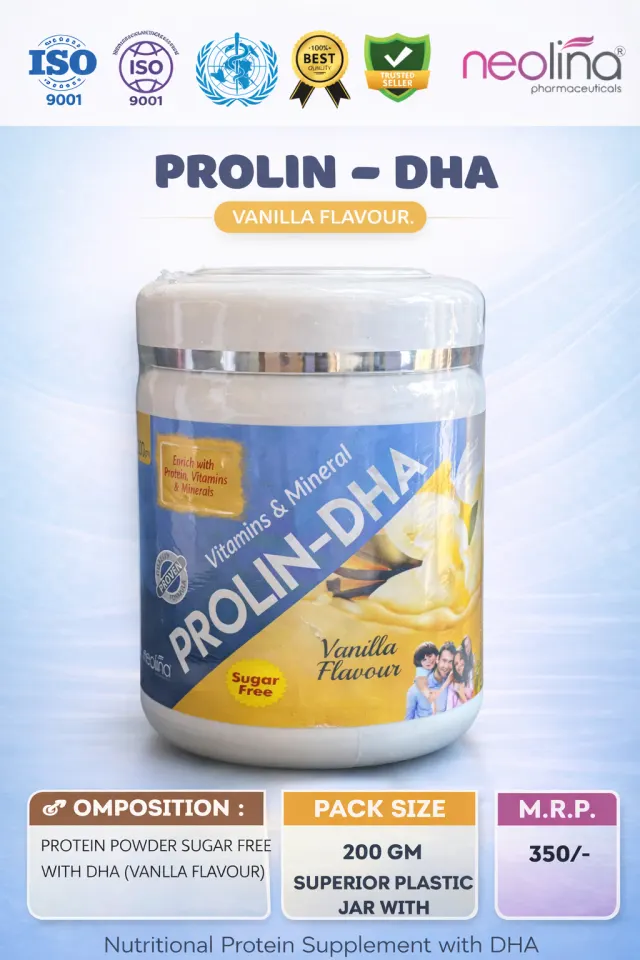 PROLIN-DHA Vanila Flavour pack