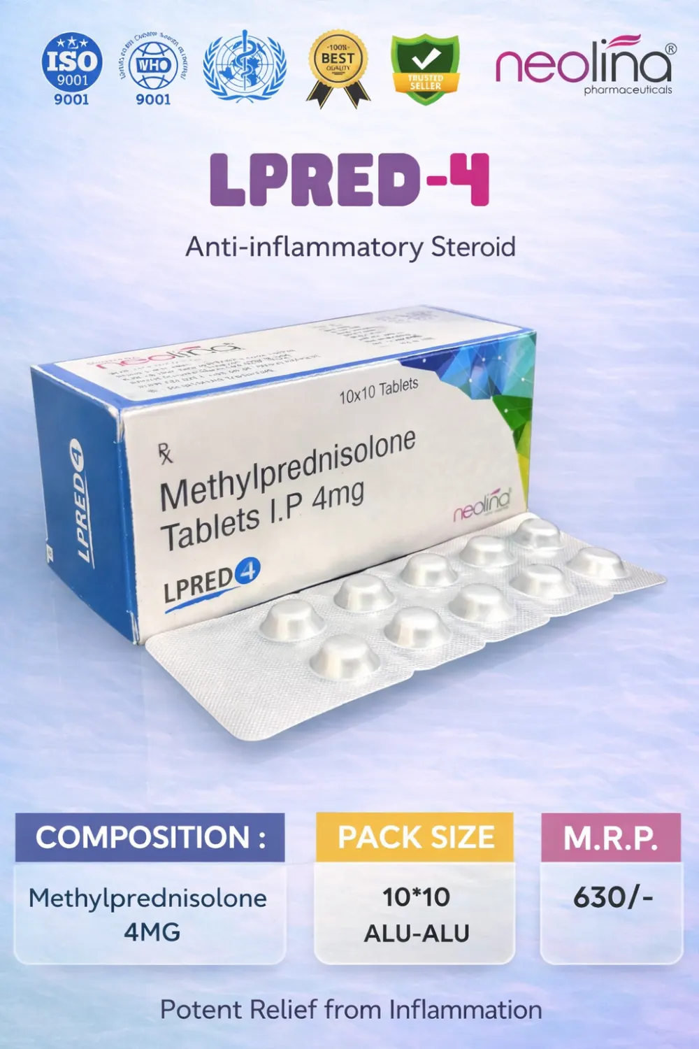 LPRED 4MG pack