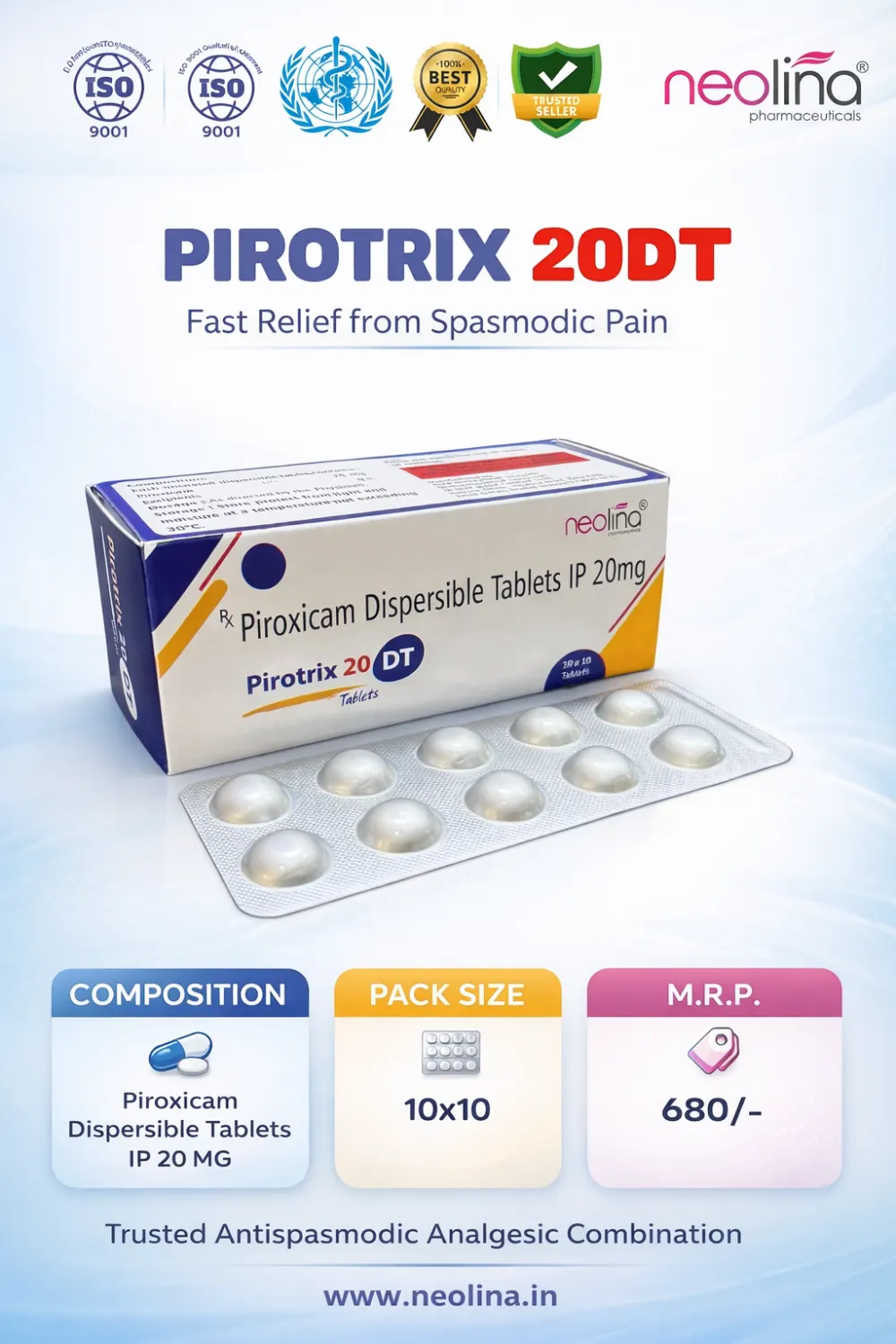 PIROTRIX 20 DT pack