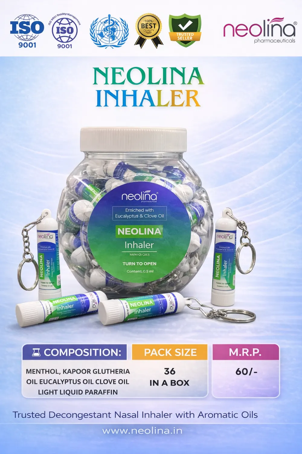 NEOLINA INHALER pack
